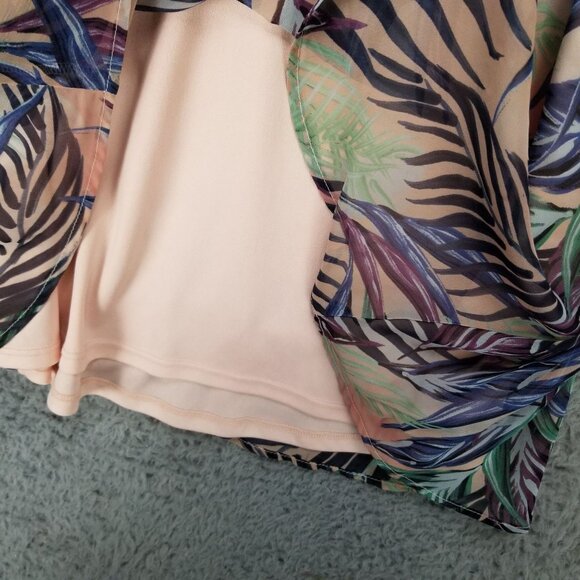 Show Me Your Mumu Dress Womens Small Gomez Pink Tropical Trapeze Halter Mini - Picture 8 of 11